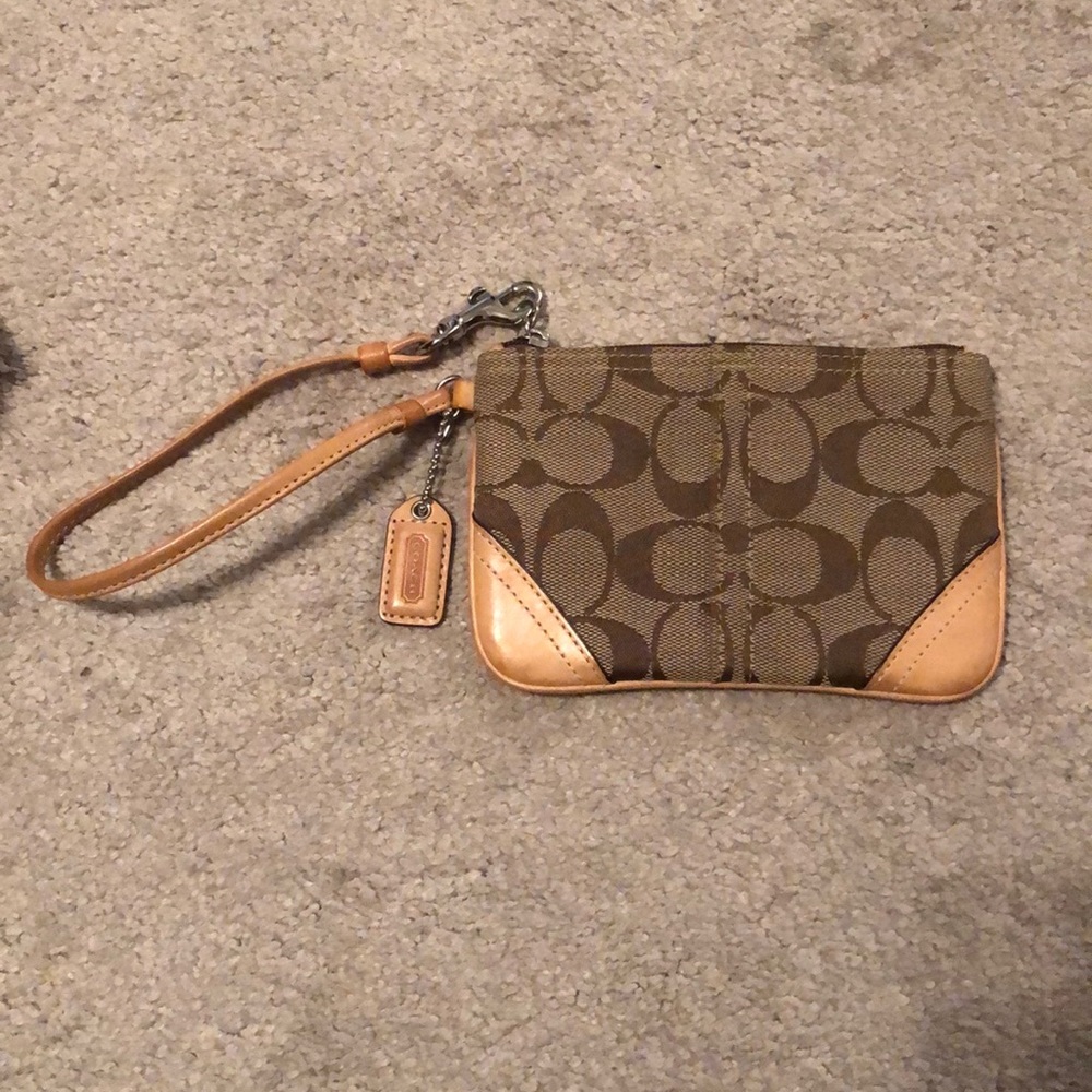 Coach wristlet